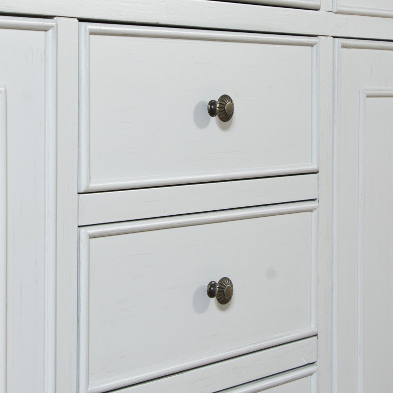 One Allium Way® Genevieve 60'' Double Bathroom Vanity with Marble Top